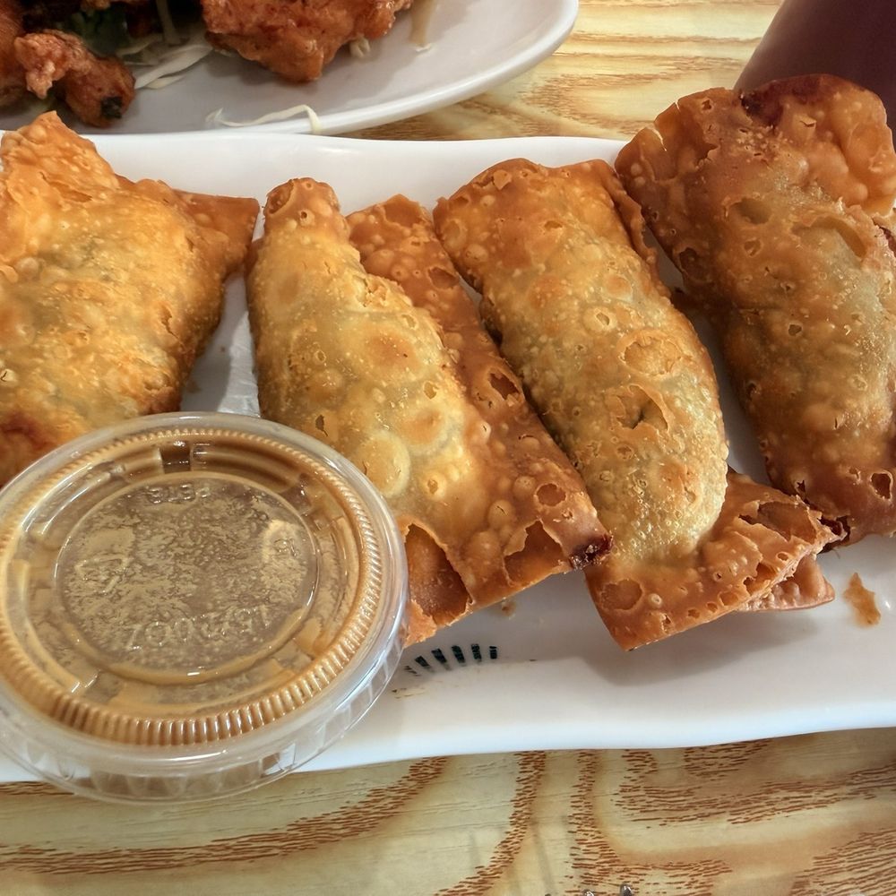 Oh My Grill - Aiea - Their crispy Gau Gee was ok - Burgers Near Me - Aiea, Hawaii Oh My Grill - Aiea - Their crispy Gau Gee was ok - Burgers Near Me - Aiea, Hawaii