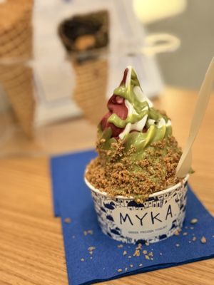 MYKA Greek Frozen Yogurt by null