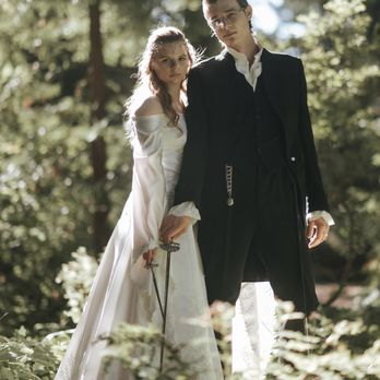 18/11 Craft Studio - Me and my wife in our wedding attire altered by Nur at 18/11 Craft Studio - Sewing & Alterations Near Me - Santa Clara, California 18/11 Craft Studio - Me and my wife in our wedding attire altered by Nur at 18/11 Craft Studio - Sewing & Alterations Near Me - Santa Clara, California