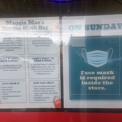 Maggie Mae's Bookshop - Sunday protocols