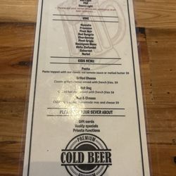 The Hen House Sports Bar & Grille - Menu