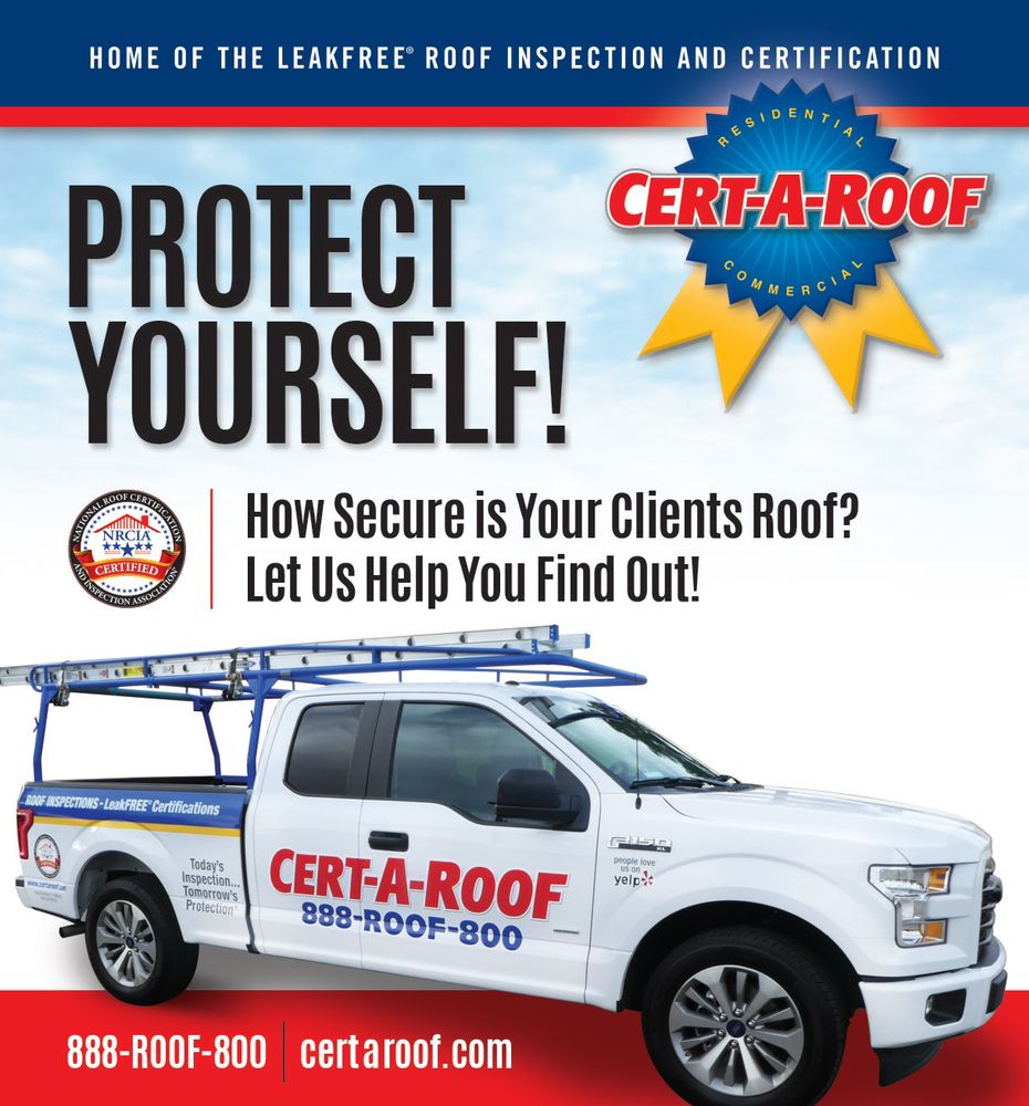 Slide of Cert-A-Roof