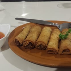 Red's Fish Heads - Seafood lumpia!