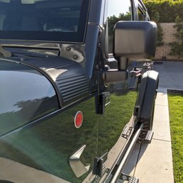 Such attention to detail! Smooth, shiny, & happy Jeep after mini detail! Such attention to detail! Smooth, shiny, & happy Jeep after mini detail!