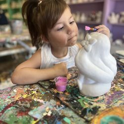 Plaster Carousel Fun Painting Studio