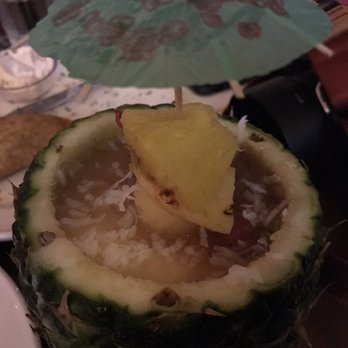 Bahama Breeze - Closeup of Ultimate Pineapple. - Bars Near Me - Orlando, Florida