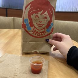 My fries were cold. I met a really nice young lady (blonde) she was very welcoming.