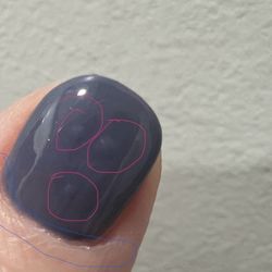 Babi Nail & Spa - Three big bubbles on my thumb - and choppy cuticle.