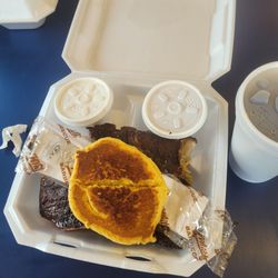 Whitt's Bbq - My meal