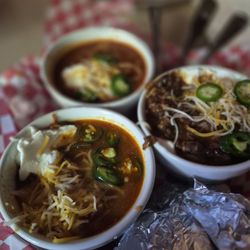 Chili sampler