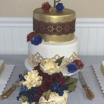 Designed By Daddy Custom Cakery - a wedding cake - Custom Cakes Near Me - Charlotte, Michigan