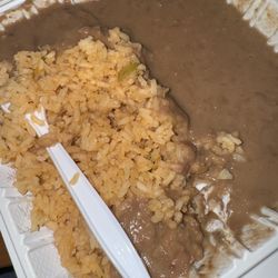 Taqueria's Los Amigos - Rice and beans