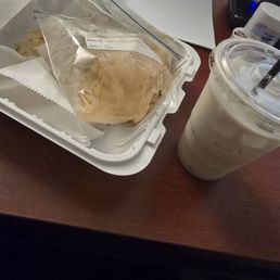 Pupusas with ziplock bags right inside of the plate.