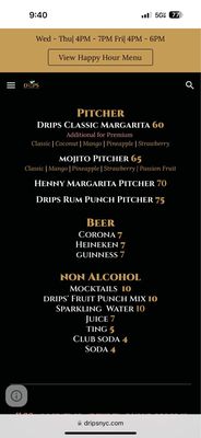 Menu photo 8 Drips Restaurant and Lounge Bronx, NY Menu photo 8 Drips Restaurant and Lounge Bronx, NY