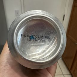 Expired beer