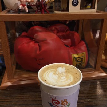 Caffe Amouri - Honey Cinnamon Latte - Coffee & Tea Near Me - Vienna, Virginia