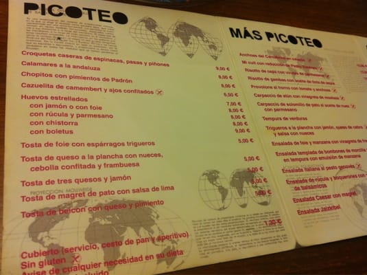 Menu photo 2 Jaizkibel Jaca, HU Menu photo 2 Jaizkibel Jaca, HU