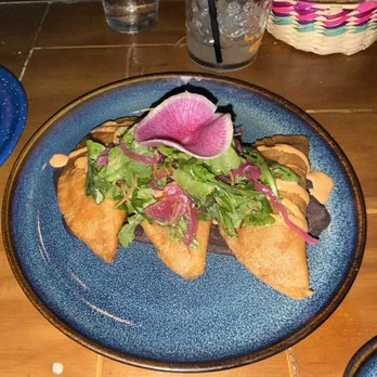 La Fisheria - Trio De Empanadas... - Seafood Near Me - Houston, Texas La Fisheria - Trio De Empanadas... - Seafood Near Me - Houston, Texas