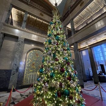 Fisher Theatre - Holiday tree in the arcade. - Performing Arts Near Me - Detroit, Michigan Fisher Theatre - Holiday tree in the arcade. - Performing Arts Near Me - Detroit, Michigan