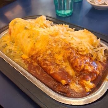 Pantry Restaurant - Carne Adovada Breakfast Burrito. Delicious. - Breakfast & Brunch Near Me - Santa Fe, New Mexico