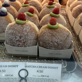 Tous Les Jours - Matcha cream donut - Bakeries Near Me - Henderson, Nevada