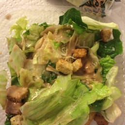Asiago Caesar salad