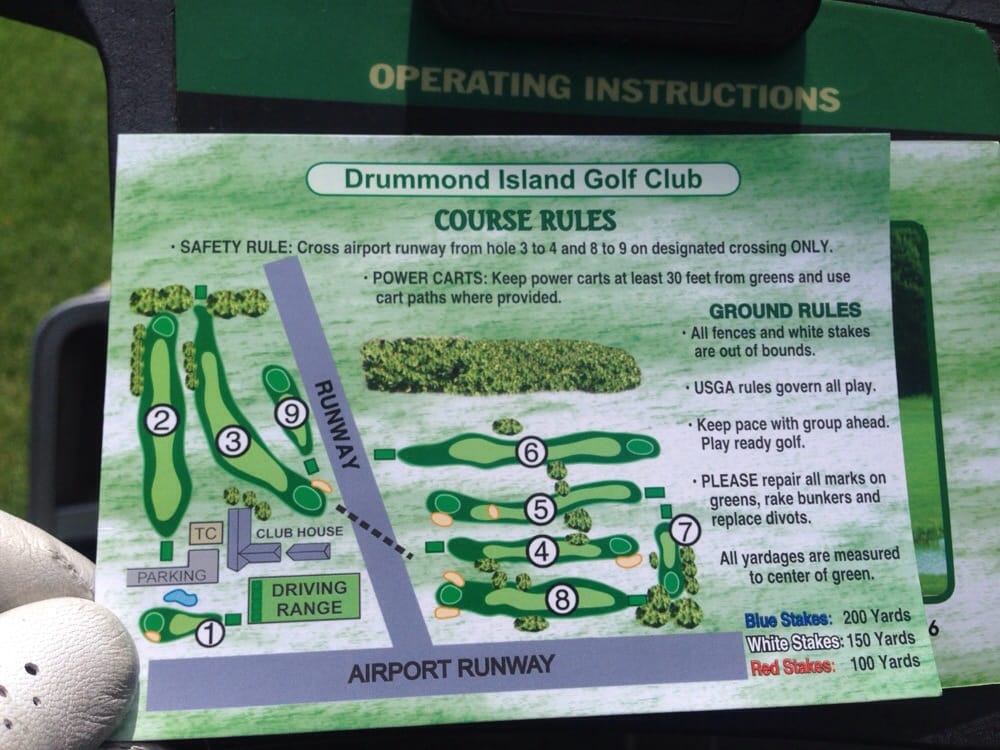 Drummond Island Golf Club Logo