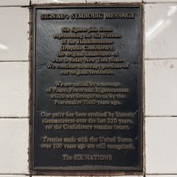 MTA - Bleecker Subway Station - Broadway-Lafayette and Bleecker St Subway Stations (B,D,F,M,6) - Mel Chin "Signal" 1998, Plaque