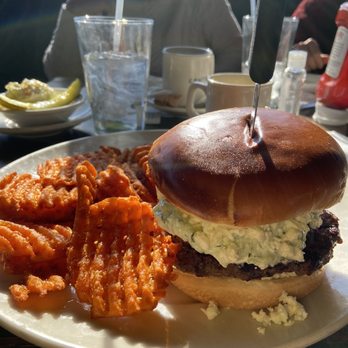 Central Diner & Grille - Greek Burger and Sweet Potato Fries - Diners Near Me - Pittsburgh, Pennsylvania