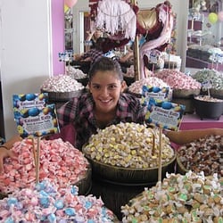 Sierra loves her taffy!