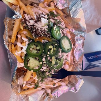 Rollies Mexican Patio - birria fries - Mexican Near Me - Tucson, Arizona