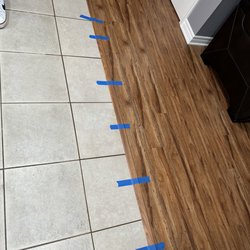 Lyon's Floor Covering and Blinds - Replaced tile