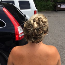 Haus of Color - Fun wedding up-do done by Taylor!
