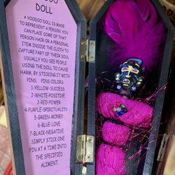 Big Easy Gifts - 08.31.19 voodoo doll w/ coffin