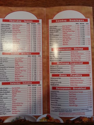 Menu photo 6 El Nuevo Sabor New York, NY