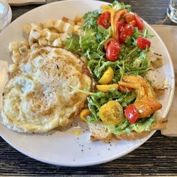 Avocado toast meal