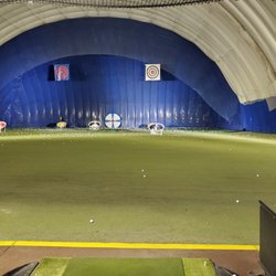 Oasis Golf Center - From the Teeline (there is an upper-deck tee line too.)