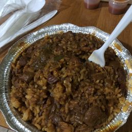 Arroz de moro con gravy