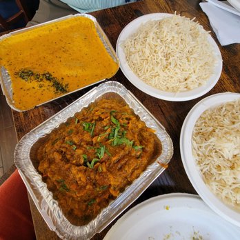Herbivore Indian Cuisine - Baigan Bharta,  Malai kofta, and rice - Indian Near Me - Washington, DC, District of Columbia