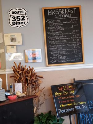Menu photo 2 Route 352 Diner Brookhaven, PA