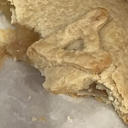 Hand held Apple pie. Got the pic before I finished it