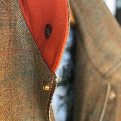 David Wood - Custom made in New Bedford, MA - our Coastal Courier coat is inspired by English country outerwear.