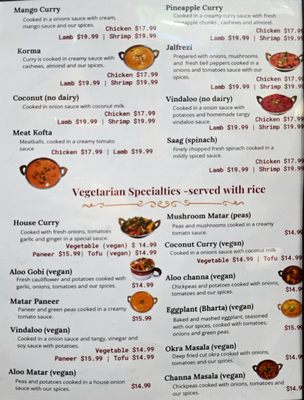 Menu photo 5 Indian-Nepali Kitchen Seattle, WA Menu photo 5 Indian-Nepali Kitchen Seattle, WA