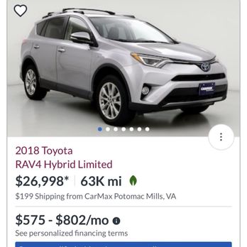 CarMax - The vehicle. - Used Car Dealers Near Me - Woodbridge, Virginia