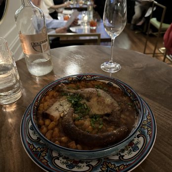 Domaine Mamo - a plate of food on a table - French Near Me - Toronto, Ontario Domaine Mamo - a plate of food on a table - French Near Me - Toronto, Ontario