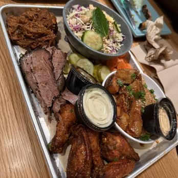 Loro Asian Smokehouse & Bar - Smokehouse Sampler - Asian Fusion Near Me - Austin, Texas