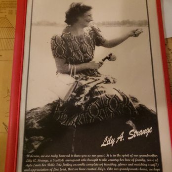 Lily's Seafood - Interesting cover to menu. - Breweries Near Me - Royal Oak, Michigan