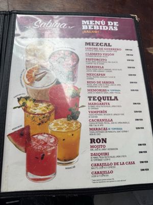 Menu photo 2 Restaurante Sabina Ensenada, BCN Menu photo 2 Restaurante Sabina Ensenada, BCN