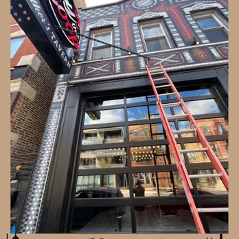 SH Electrical Solutions - Fry The Coop, powering up their logo sign. - Electricians Near Me