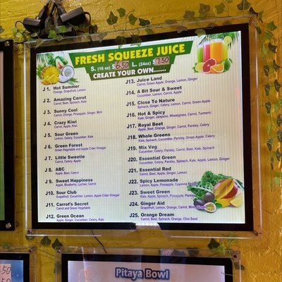cool fresh juice bar by null